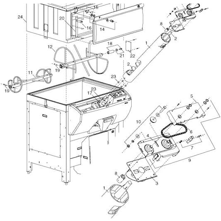 Follett Hardware, Mounting Agita Tor Be 00110270